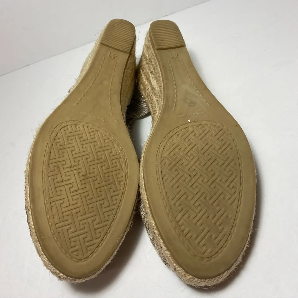Toni Pons Taga-Sd Women’s Open Toe Beige Espadrilles Sandals Sz EU 41 US 10
